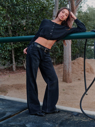 Vintage Low Slung Baggy Jeans Rinse