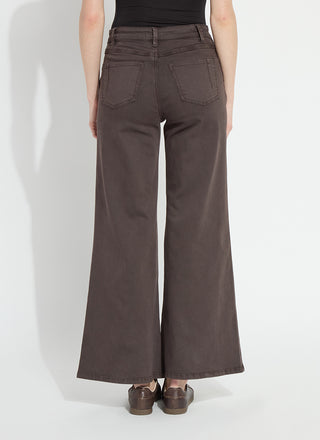 Iris Wide Leg Everyday Denim Asutex Double Espresso