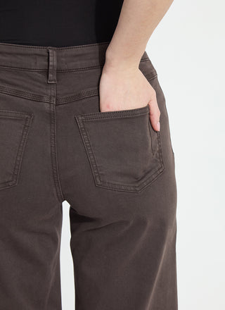 Iris Wide Leg Everyday Denim Asutex Double Espresso