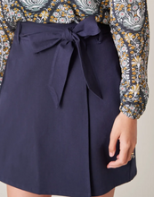Load image into Gallery viewer, Spartina Blue Stretch Skirt