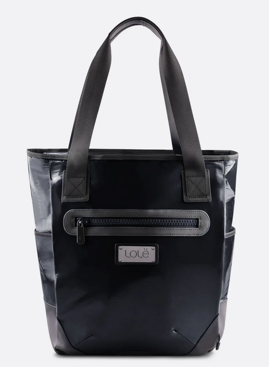 Black Shine Tote/Backpack