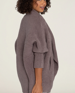Barefoot Dreams CC Chevron Ribbed Cardigan
