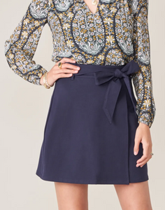 Spartina Blue Stretch Skirt