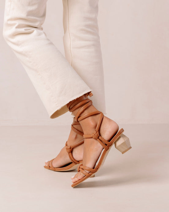 Creative - Brown Leather Sandals