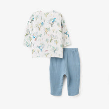Load image into Gallery viewer, TREEHOUSE FOREST ORGANIC MUSLIN HENLEY TOP &amp; PANT SET
