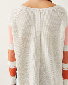 Camden Striped Travel Sweater