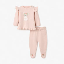 Load image into Gallery viewer, Meadow Mouse Sweater &amp; Footed Pant Set