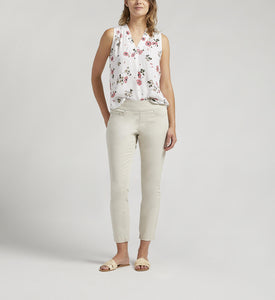 Sleeveless V-Neck Blouse